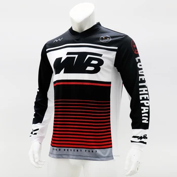 Fitness tréning priedušná t-shirt,DH MX dlho motocross Závodné MTB RPET Krátky rukáv T-shirt