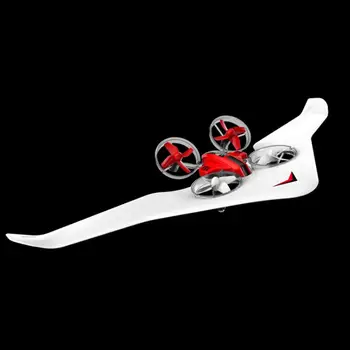 DIY 3 V 1 UAV Multifunkčné Vnútorné Pevné Krídlo Lietanie Lietadiel Kúsok Vzduchu, Pôdy a Vody Mini Quadcopter Rc Vrtuľník 2021