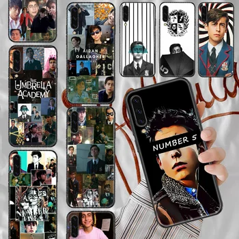 The Umbrella Academy 5 Aidan Telefón puzdro Pre Samsung Galaxy 3 5 7 8 10 20 21 30 40 50 51 70 71 E S 2016 2018 4G čierna mágia coque
