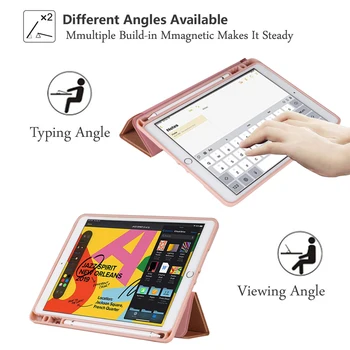 IPad, obal na iPad 7. 8. Generácie Prípade, iPad 10.2 Prípade Držiak Ceruzky, iPad 10.5 & iPad Vzduchu 3 Ochranný Kryt