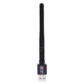 USB WiFi Adaptér, Wi-Fi Adaptér WiFi Sieťová Karta Anténa Bezdrôtovej siete Wi-Fi Prijímač Pre PC Free Wireless-N USB 2.0