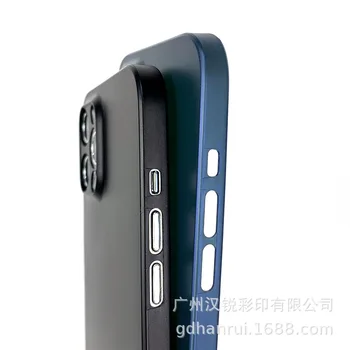 Tpu Telefón puzdro Pre Iphone 4 5 6P 7P 8P X 5S Se Xr Xs Max 11 12 Plus Mini Pro, Úplne ako Matné Soft Shell Rovný Okraj Smart Cover
