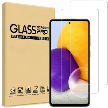 Screen Protector Tvrdeného Skla pre Samsung Galaxy A51 Poznámka: 20 10 S10 Lite S20 FE A32 A72 A52 A71 S21 Plus Ochranné Sklo