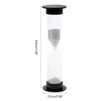 Nové Mini Sandglass Piesok presýpacích hodín Hodiny, Časovač 60 Sekúnd 1 Minúta W0YF