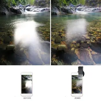 Zomei 37mm Profesionálny Mobilný Telefón, Fotoaparát CPL Objektív Filter s Klip Pre iPhone 6/6S/Plus Samsung Galaxy S8 Android Smartphony