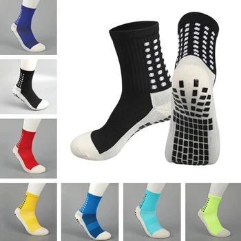 Profesionálne Nové Športové Non-slip Bavlna Futbal Ponožky pánske Calcetines Futbal Cyklistika Futbal Ponožky Ženy Muži