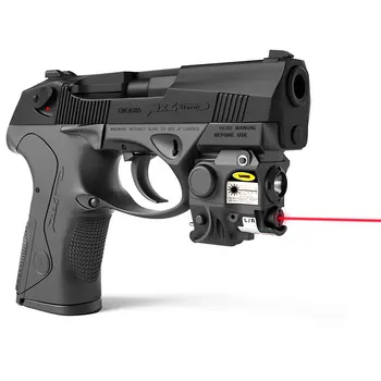 Mini Červená Zelená Mira Laser para pistola defensa osobné Taktické zbrane Baterka pre Taurus G2C TH9 9mm TS9 Glock19 Px4 M & P