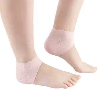 1 Pár Silikónové Hydratačný Gél Päty Ponožky Popraskané Päty Ochranné Puzdro Zabraňuje Suché Nohy Odborná Ošetrovateľská Starostlivosť O Nohy
