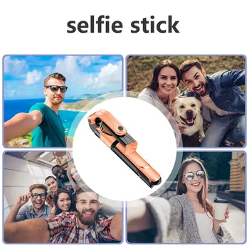 4 V Jednom Selfie Držať Bezdrôtový Selfie Držať Mobilný Telefón, Univerzálny Jeden Bezdrôtový Samospúšť Artefakt Statív Selfie Stick