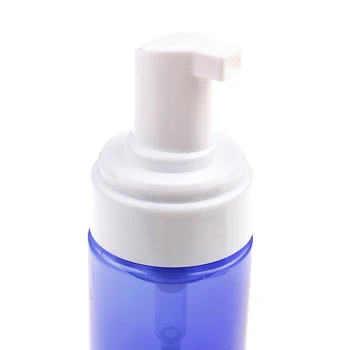 150ML Jasné Modré Foaming Fľaša na Tekuté Mydlo Šľahačkou Mousse Body do fliaš Šampón, Krém, Sprchový Gél Peny Čerpadla