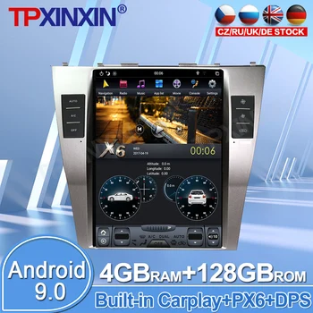 Android 9.0 4+128 GB Pre Toyota Camry 2007 - 2011 Dotyková Obrazovka autorádia Auto Multimediálny Prehrávač Navigačný Systém GPS DSP Carplay