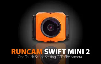 RunCam Swift Mini 2 Kamery 600TVL 5-36V FPV Objektív Fotoaparátu PAL D-WDR 1/3 
