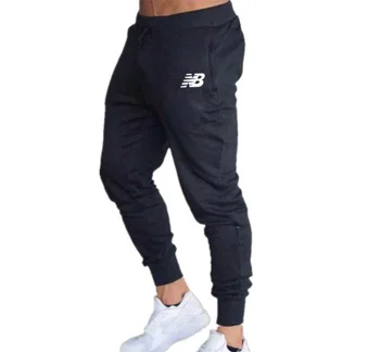 Športové nohavice pánske jogger fitness športové nohavice nová móda tlačené svalov pánske fitness tréning nohavice