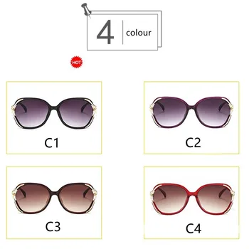 Móda Polarizované slnečné Okuliare Ženy, Luxusné Značky Dizajn ženy Motýľ slnečné okuliare Big Rám Gradient slnečné Okuliare Retro