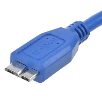 USB 3.0 Muž Typ A-Micro B Kábel, Super Rýchlosť, Typ Notebook Chladič Pevného Disku Auto MP3 Kamera, Digitálny Fotoaparát,