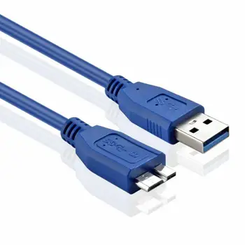 USB 3.0 Muž Typ A-Micro B Kábel, Super Rýchlosť, Typ Notebook Chladič Pevného Disku Auto MP3 Kamera, Digitálny Fotoaparát,