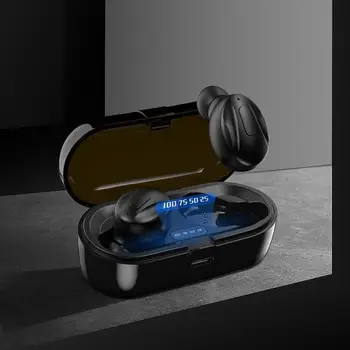 XG13 Pro Digitálny Displej Pravda, Bezdrôtová 5.0 TWS in-Ear štupľov Mini Headset 3D Stereo Zvuk Športové Slúchadlá