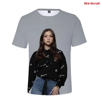 Vtipné Tričko Eva Kráľovná Vytlačené T Shirt 3D Oblečenie Harajuku Topy Short-Sleeve T-shirt Voľné Tričká Streetwear Eva Kráľovná Tshirts
