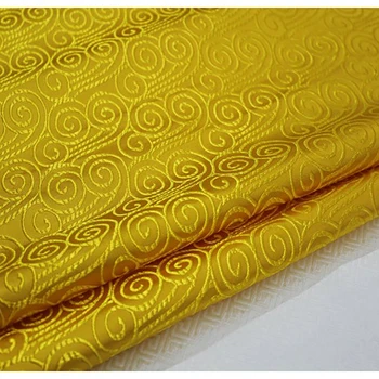 Vysoká kvalita dvore farbené žakárové gobelín satin 3D žakárové brocade textílie pre šaty vankúš opony patchwork 75x100cm