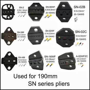 SN série plier špeciálnych čeľustí kliešte nástroj 190 mm SN-16WF SN-06WF SN-2 SN-28B SN-48B SN-02WF2C SN-02B SN-02C SN-02WF