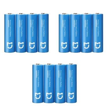 4PCS Xiao Mijia Super Batérie AA 2900mAh Lítium železa batérie 4Pcs Trvanlivé 1,5 V High capacity za Studena-odolné batérie