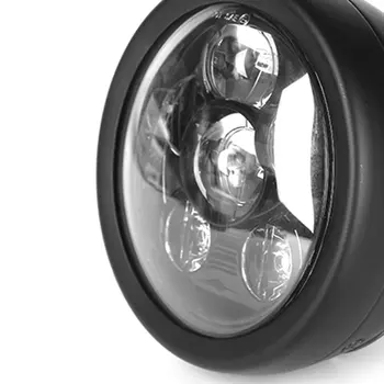 5.75 palcový Žiarovky Shell Vedro Upevnenie na Stenu Svetlomety Držiak na Motocykel Svetlometu Tienidlo Shell