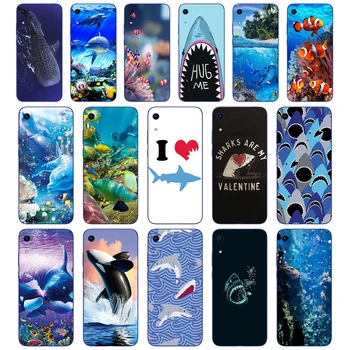 254FG tichom Žraloky ryby, Mäkké Silikónové Tpu Kryt puzdro pre Huawei Honor 8A 9A 8S 9S Pime 10i 20i Prípade