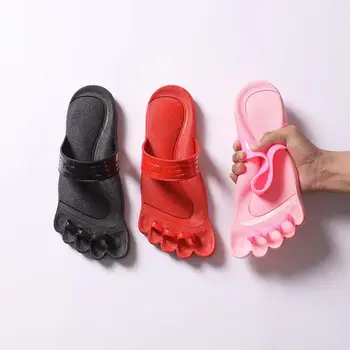 2021 nové split prst sandále mužov a žien papuče letné nosiť domov non-slip bežné papuča beach dámske topánky zapatillas mujer