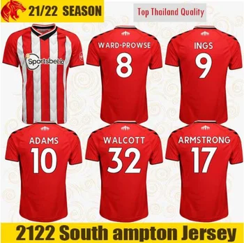 2021 22 Vysokej kvality prispôsobenie Southampton futebol INGS Southampton MINAMINO ARMSTRONG ADAMS Camisa de futebol