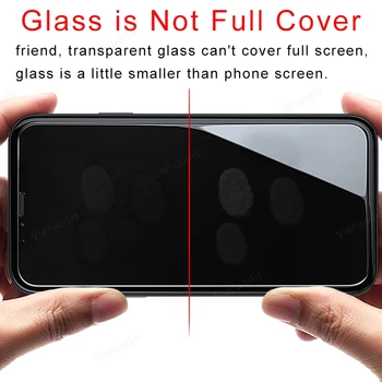 Transparentné Screen Protector Pre iPhone 8 7 6 Plus 5s 4s Ochranné Sklo Telefón Sklo Pre iPhone 12 Pro Max 11 Pro X XR 9H