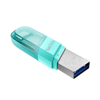 SanDisk USB Flash Disk iXpand Flip OTG Lightning USB 3.1 Stick 256 GB 128 GB 64 GB Pero Jednotky Pfi Pre iPhone a iPad a USB Typ-A,