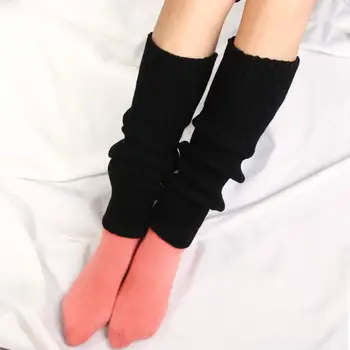 Nový Japonský Lolita Sladké Dievča Leg Warmers Vlna Loptu Pletené Nohy Kryt Ženy Jeseň Zima Nohu Teplejšie Ponožky Haldy Haldy Ponožky