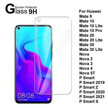 Tvrdené Sklo Pre Huawei P Smart Z S 2021 2020 2019 Nova 5T 4 3 2 Mate 30 20 9 10 Lite Pro Screen Protector Ochranné Sklo
