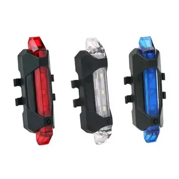 Najnovšie USB Nabíjateľné Bicykel zadné Svetlo MTB Bezpečnostné Varovanie zadné svetlo Bicykel Predné, Zadné, Bleskové Svetlo, Cyklistické Doplnky, Hot Predaj