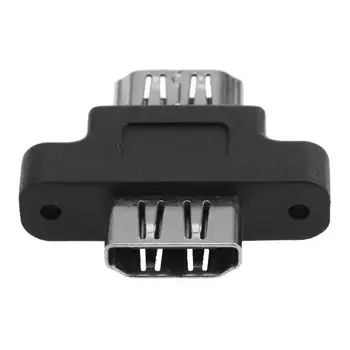 Do 10 MetersSata Na USB Adaptér kompatibilný s HDMI Žien a Žien Adaptér Skrutku Lock Panel Kábel Extender Konektor Stabilit