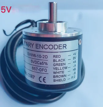 5V dlhý riadok disky TTL rozdiel výstup čiastkových rotačný encoder OVW2 série 1000 pulz 1024 line
