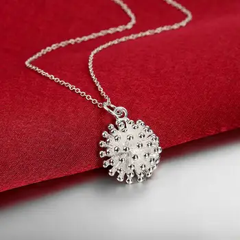 925 sterling Silver náhrdelníky náušnice náramok, prstene, Šperky set pre ženy, Ohňostroj Prívesok náramok Hot kúzlo Fashion Party Darček