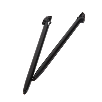 Univerzálne Stylus Pen 2 X Čierne Plastové Dotykový Stylus Pen pre Nintendo 3DS N3DS XL LL Nové