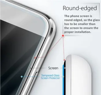2.5 D Screen Protector Samsung Galaxy Xcover 4S 4 3 9H Tvrdeného Skla pre Samsung X kryt 4 4S Pro Predné Ochranné Sklo