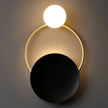Postmoderných svetlo nový Čínsky štýl, nové klasické luxusné izby nástenné svietidlo art štúdia reštaurácia predaj LED krúžok nástenné svietidlo