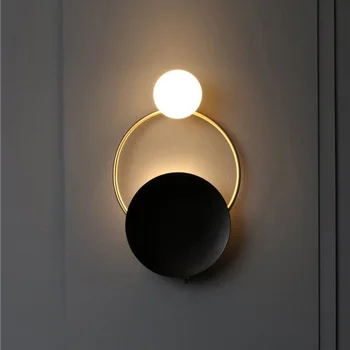 Postmoderných svetlo nový Čínsky štýl, nové klasické luxusné izby nástenné svietidlo art štúdia reštaurácia predaj LED krúžok nástenné svietidlo
