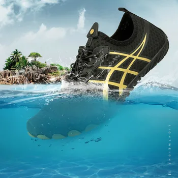 Letné Vonkajšie Vody Obuv Muži Ľahké Rýchle Sušenie Plávanie Topánky Ženy Multifunkčné Non-Slip Pohodlné Turistické Topánky
