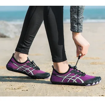 Letné Vonkajšie Vody Obuv Muži Ľahké Rýchle Sušenie Plávanie Topánky Ženy Multifunkčné Non-Slip Pohodlné Turistické Topánky