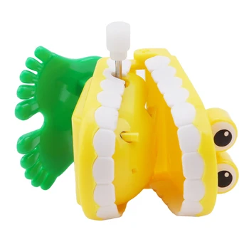 Kreatívne hračky Zubné Darček Zubné Zábavné Wind-up Skákacie Zuby Hračka Zubný lekár, Dentálna Hračka Skok Zub Zuby