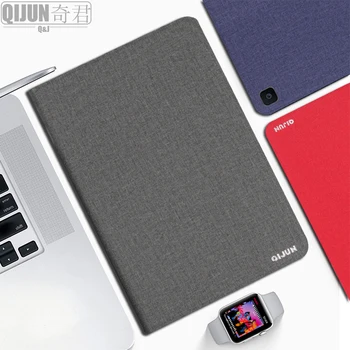 Pre Samsung Galaxy Tab A7 10.4 2020 Tablet Prípade Fundas Slim Flip Solid farba Krytu Mäkký Ochranný plášť taška pre SM-T500 SM-T505