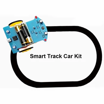 Hot Predaj Inteligentné Sledovanie Smart Auto Robot DIY Sady s TT Motor Elektronické Koliesko