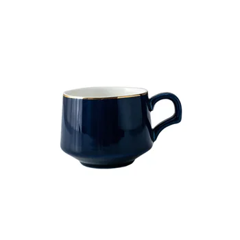 Jednoduché Európskej Šálku Kávy Tanier, Sada Keramických Šálku Kávy Luxusné Luxusnej Kancelárie a Domácnosti Popoludňajší Čaj Šálka s Lyžičkou