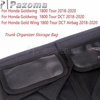 1Set Black Goldwing batožinového priestoru Organizátor Skladovanie Vrecko Pre Honda Gold Wing 1800 Tour DCT Airbag 2018 2019 2020