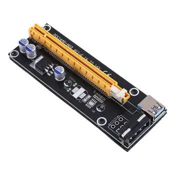 60 cm PCI-E Stúpačky Karty 1X až 16X Extender PCIe Stúpačky Karty SATA na 4Pin Napájací Kábel USB 3.0 pre Grafickej Karty Banské Banské