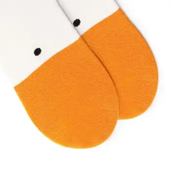 1 Pár Nových Tvorivých Hus Roztomilé Ponožky Športové Čisté Bavlnené Ponožky Hus Hlavu Športové Bavlnené Ponožky Vianočné Ponožky